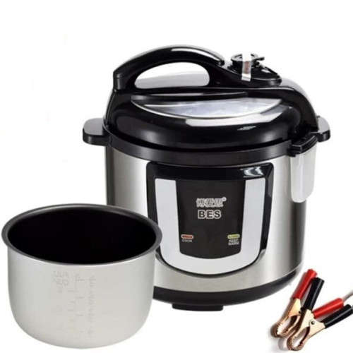 5L 12V Multifunctional Solar Battery Electric Pressure Cooker