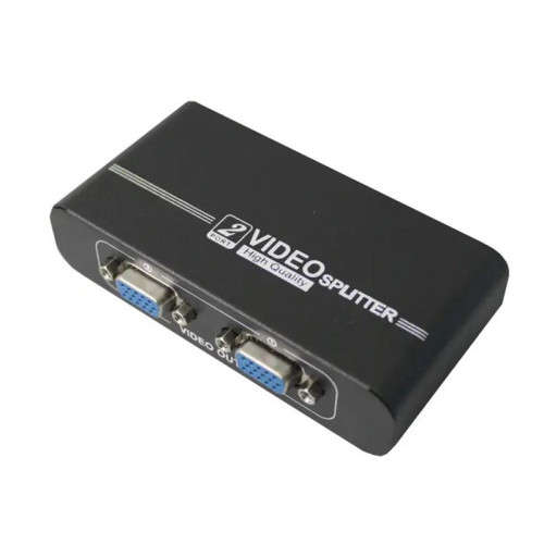 2 Port VGA Splitter 550MHz