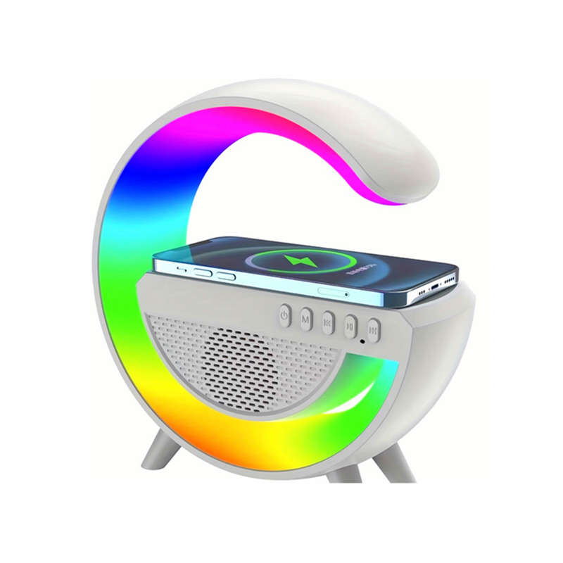 Smart G-Type Bluetooth Wireless Charging Smart Speaker RGB Desk Lamp