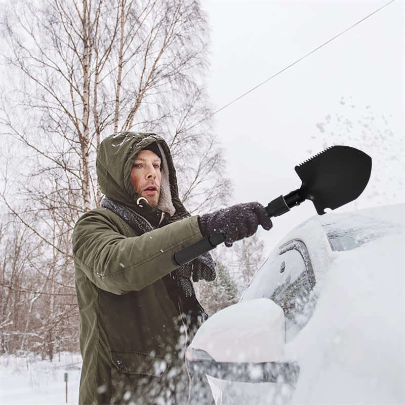 Tools Engineering Multifunctional Folding Shovel