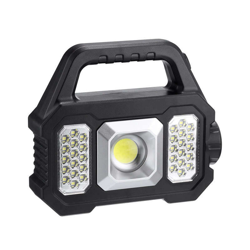Solar Outdoor Portable Rechargeable Waterproof Multi-Function LED Work Light