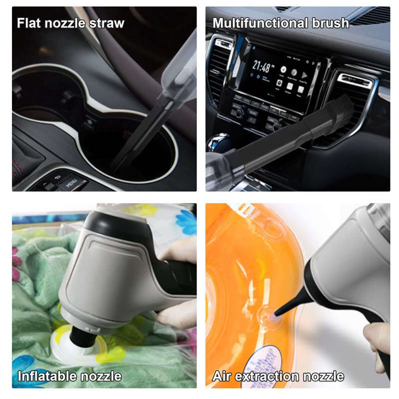 12000pa Strong Suction Power 3-in-1 Handheld Portable Car Cordless Vacuum Cleaner