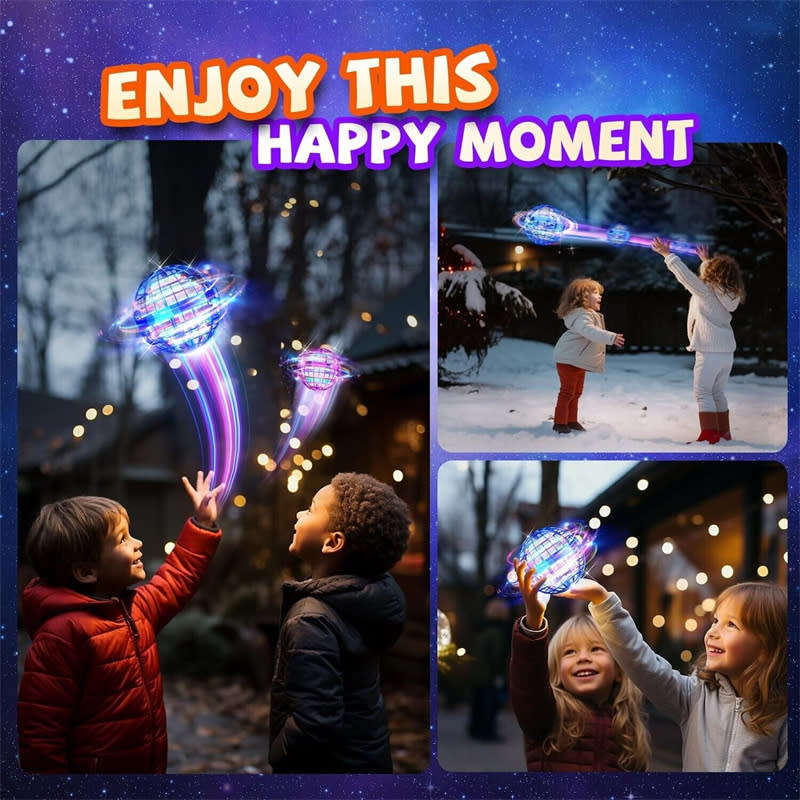 360° Flying Spin Ball Kids Toys org Ball Top-Rated Flying Orb Fidget Spinner