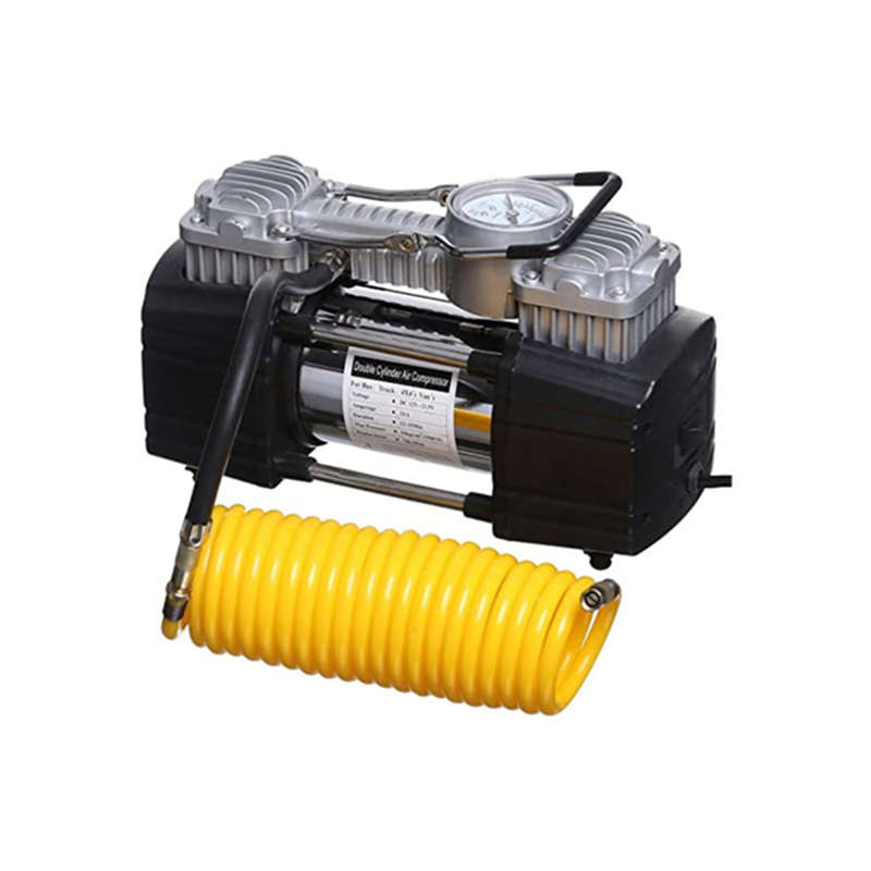Car Air Compressor 2 Cylinder With Service Tool Air Compressor 12V