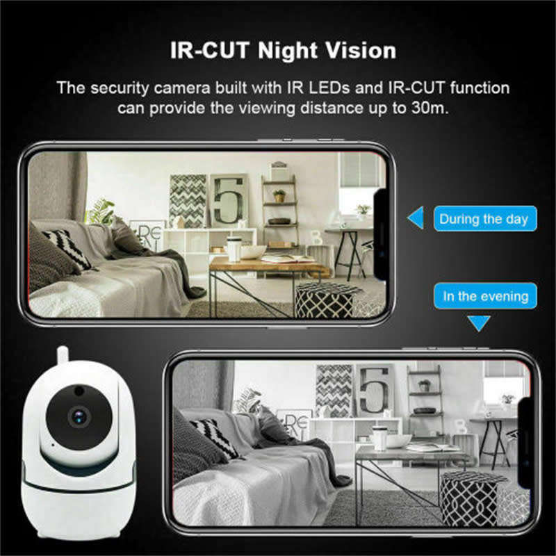 Intelligent With Auto Tracking  1080P Wireless WIFI IR Cut Security IP Camera Night Vision