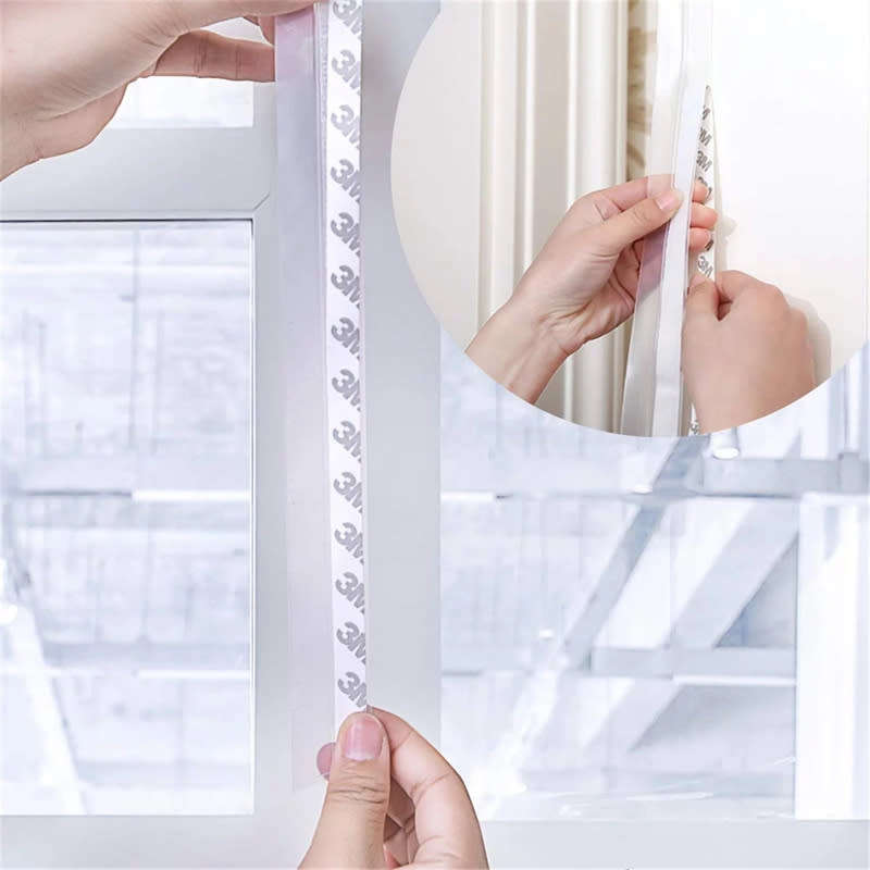 3M Silicone Door Seal Glass Gap Warm Sealing Door Window Weatherproofing Tape