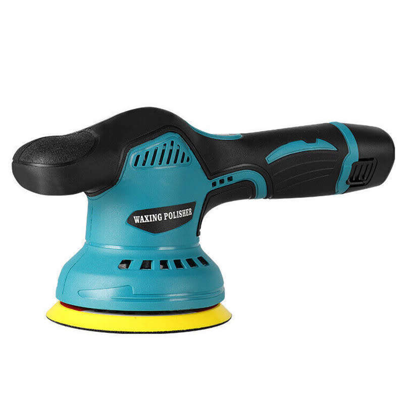 12V Cordless Battery Powered Electric Polisher with 6 Adjustable Speed Handheld Portable Car Waxing