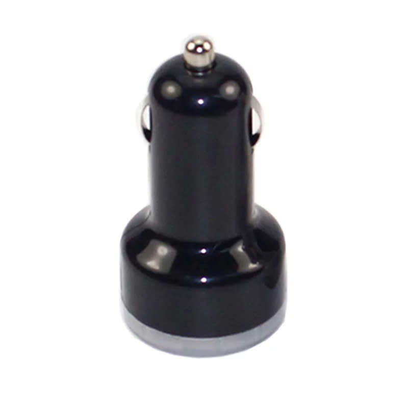2-Port USB Port Car Power Charger Adapter 5V 2.1A/1A