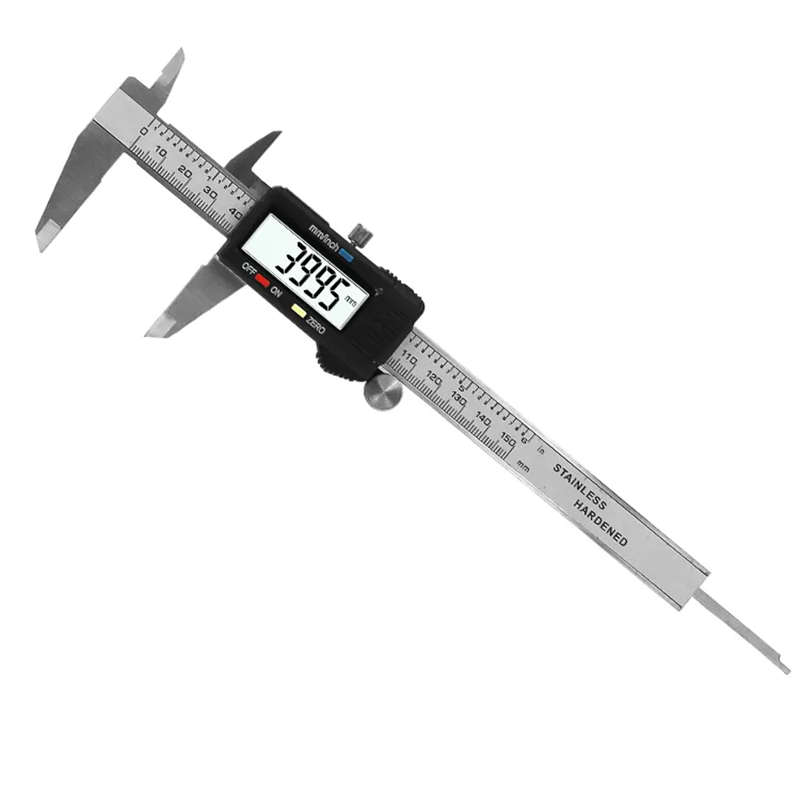 Digital Vernier Caliper Precision Measurement Stainless Steel 0-150mm 6 inches