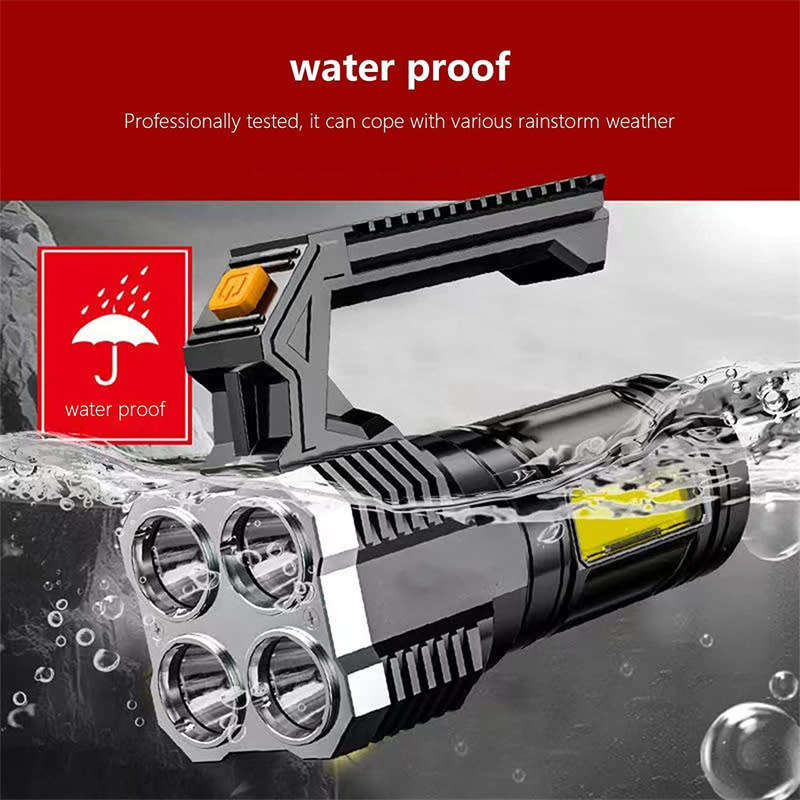Outdoor Portable Searchlight Long Range High Power Flashlight