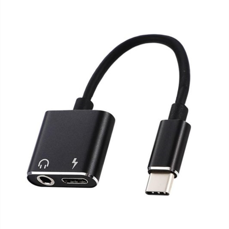 USB Type C Male to 3.5mm Jack Phone Headphone Adapter Cable