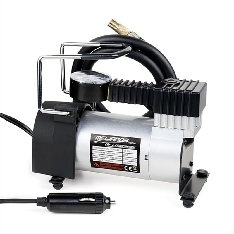 12V Portable Air Compressor, Car Tire Inflator Pump Car Tool, Suitable for Cigarette Lighter Socket