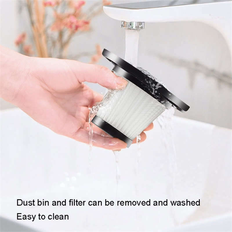 2 in 1 Wireless Car Vacuum Cleaner Portable Mini Wet/Dry Vacuum for Car Interior and Home Cleaning