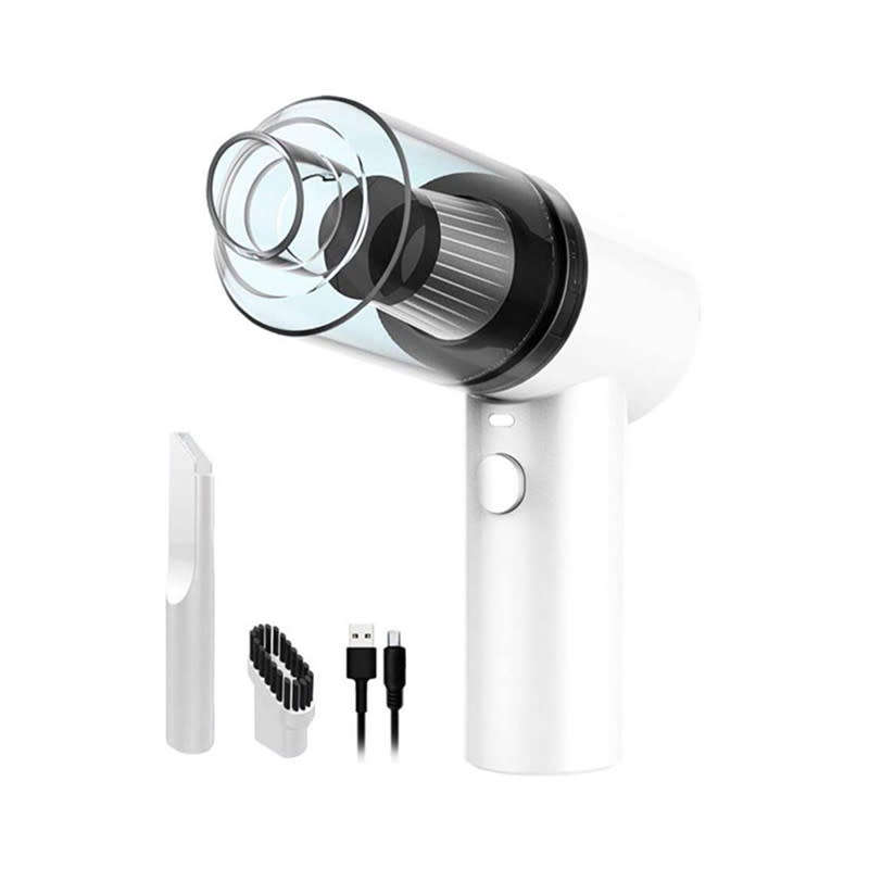 2 in 1 Wireless Car Vacuum Cleaner Portable Mini Wet/Dry Vacuum for Car Interior and Home Cleaning