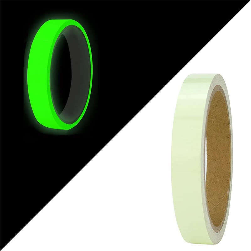 1Pcs Safety Exit Sign Warning Self Adhesive Luminous Tape