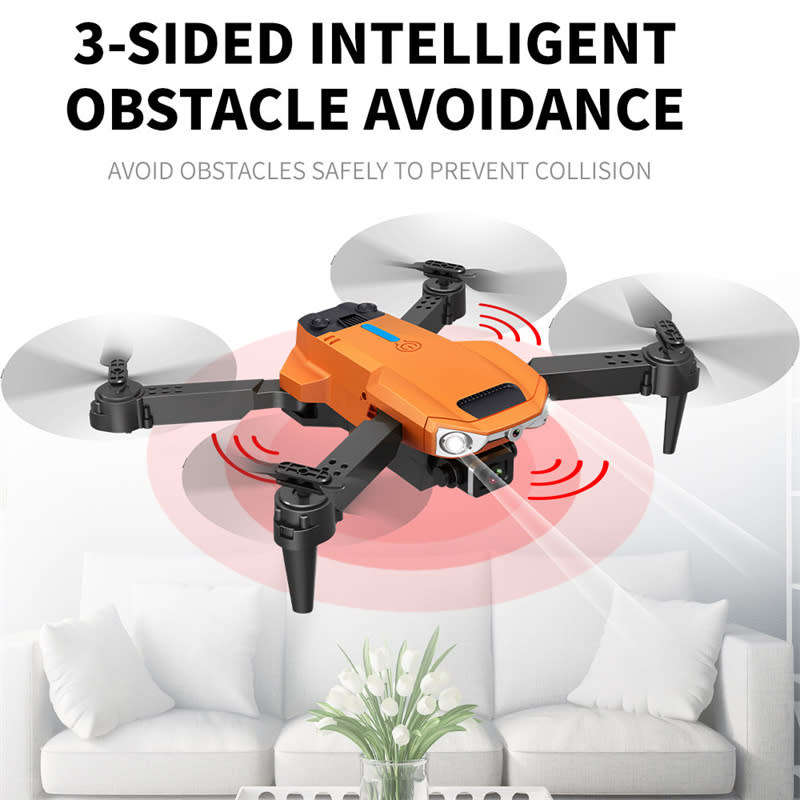 4K HD Folding Aerial Drone High Performance Dual Camera Remote Control with LED