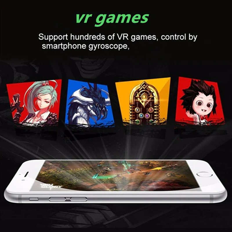 VR 3D IMAX Video Game Glasses Universal Virtual Reality + Bluetooth Controller