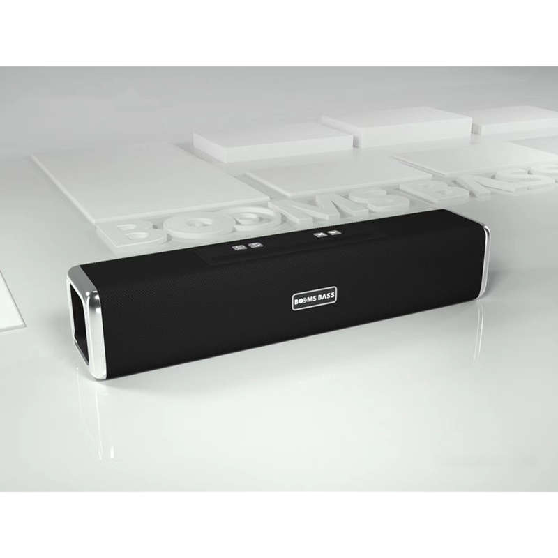 Long Wireless Bluetooth Speaker USB Card Mobile Phone Laptop Portable Bass Speaker