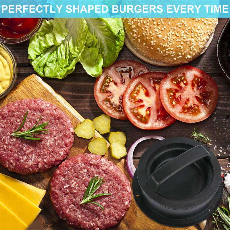 3-in-1 Stuffed Hamburger Patty Maker Ring Mold Kit