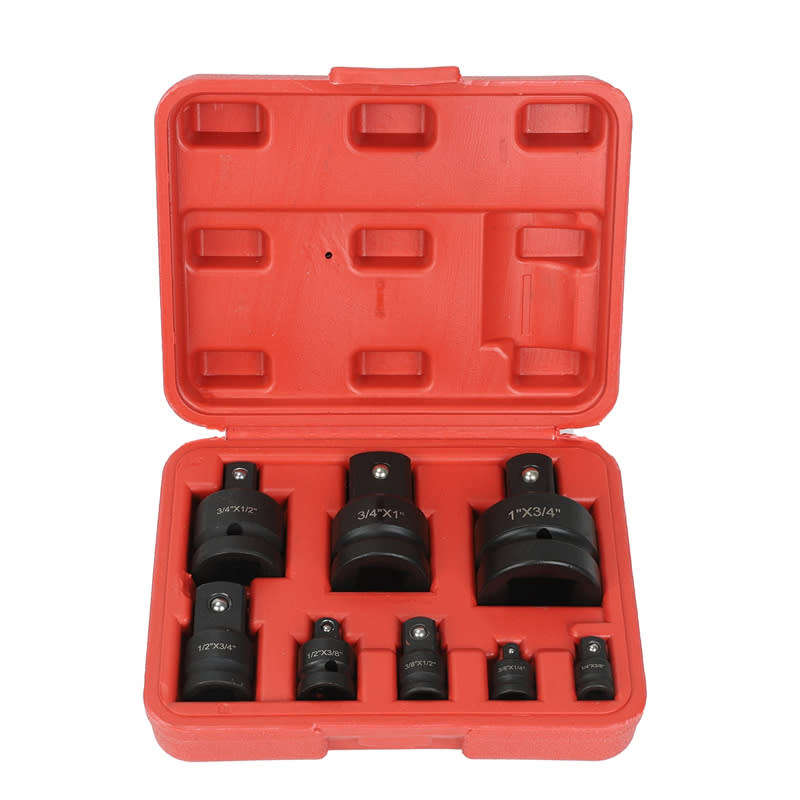 8 PCS Impact Sleeve Adapter Reducer Boost Converter Kit Air Sleeve Mechanical