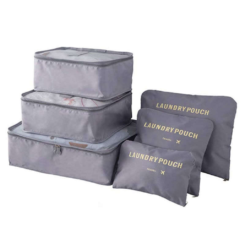 Multifunctional Six Piece Portable Storage Bag Travel Bag