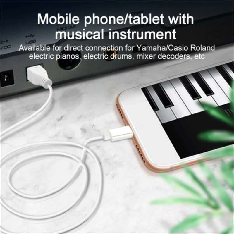 USB Type C to BM USB 2.0 B Male Cable Interface Data Transfer Connector