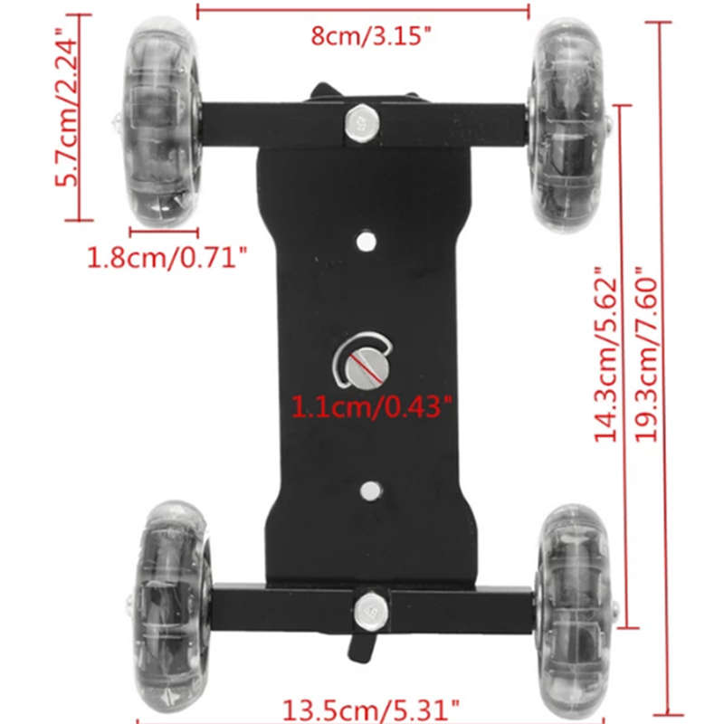 Professional Mini Rail Car for Cameras