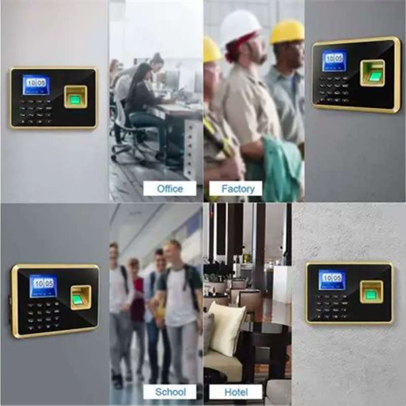 Biometric Fingerprint 2.4 Inch TFT Display Time Attendance Machine