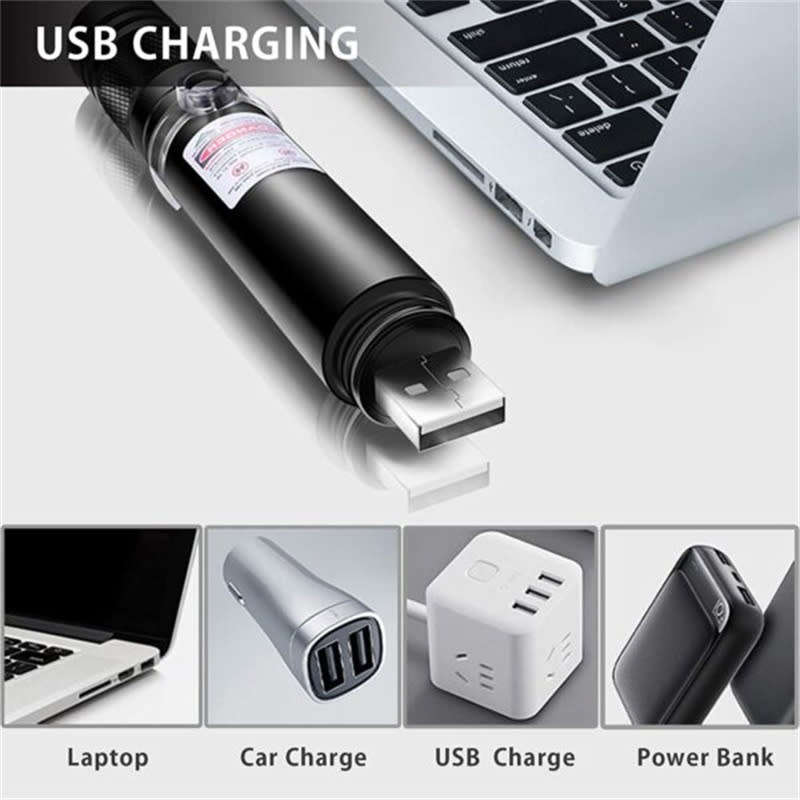 Green Laser Pointer USB Rechargeable Laser Light FA-501