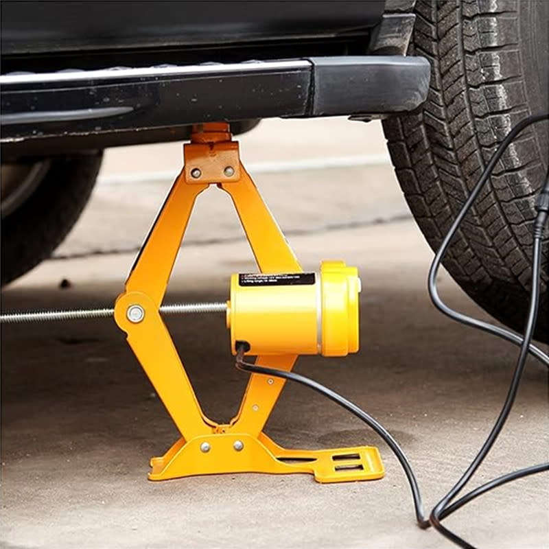 12V Electric Hydraulic Car Jack and Wrench Tool Set