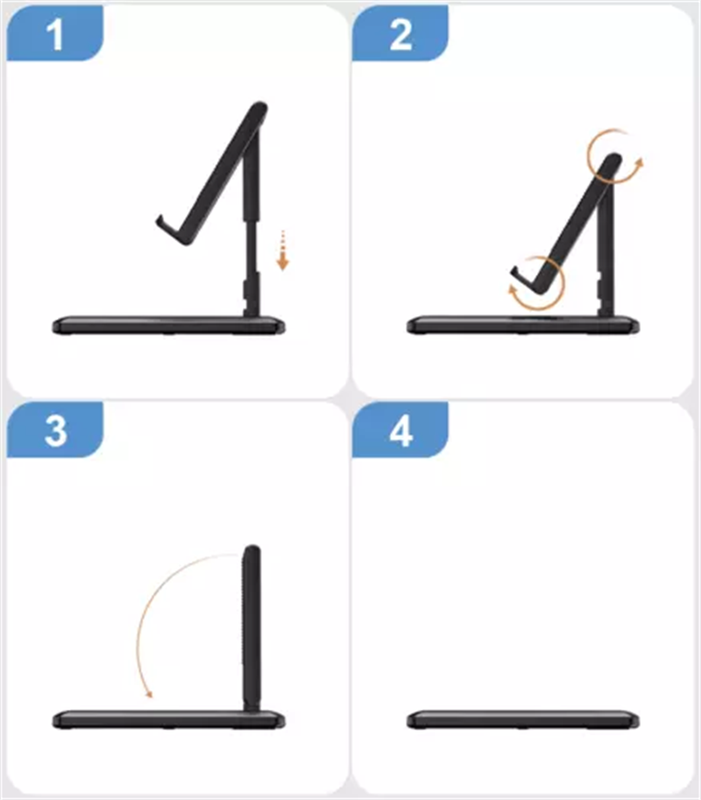 Foldable Adjustable Universal Mobile Phone Tablet Stand Desktop Stand