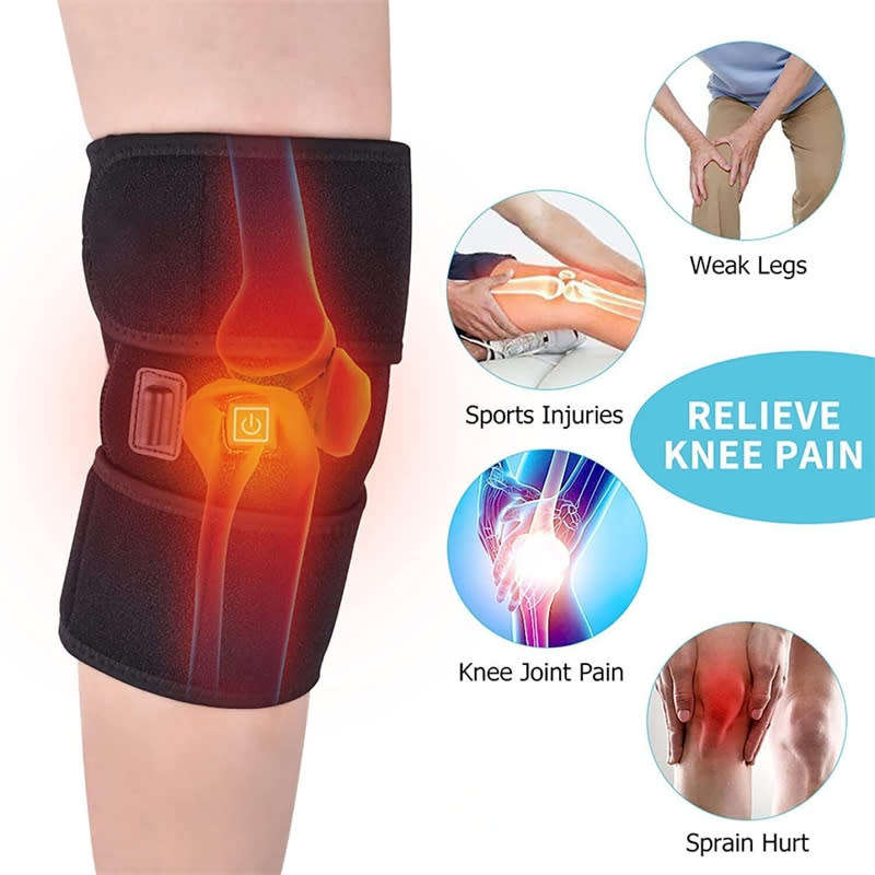 Heated Knee Pads for Arthritis, Heated Knee Massage Wrap Knee Pads