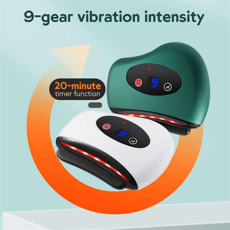 Convenient Electric Gua Sha Board Constant Temperature Meridian Brush Beauty Massager