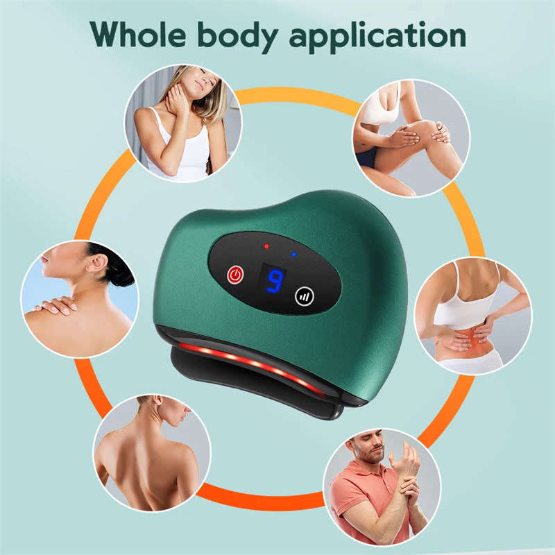 Convenient Electric Gua Sha Board Constant Temperature Meridian Brush Beauty Massager