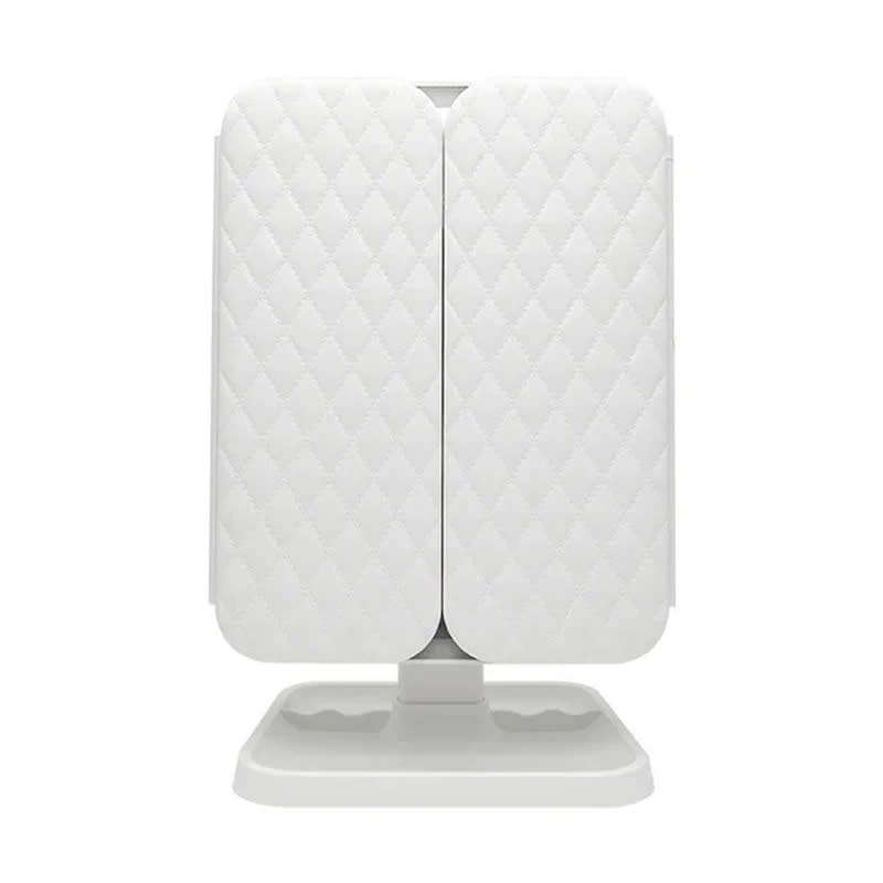 USB Rechargeable 76 LED Makeup Mirror, 3 Color Light Smart Complementary Makeup Mirror