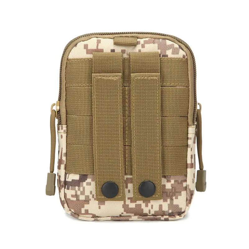 Men`s Military Tactical Belt Bag - Belt Bag Small Pocket Running Travel Camping Bag