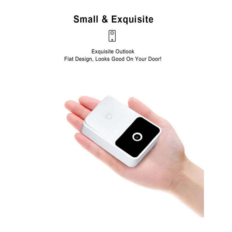 Smart Doorbell with Wi-Fi, Doorbell with Wireless Home App and Remote Control
