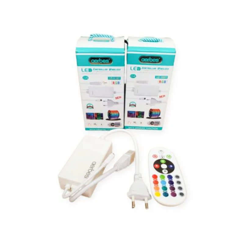 Wireless IR Remote Control RGB Controller Kit with Memory Function 12mm