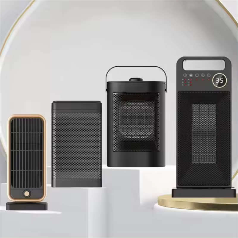 Portable Room Fan Heater 500W Plug-in Wall Heater Instant Electric