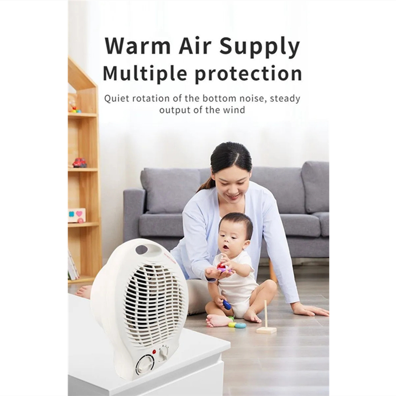 2 in 1 Electric Room Heater With A Fan With Automatic Temperature Control