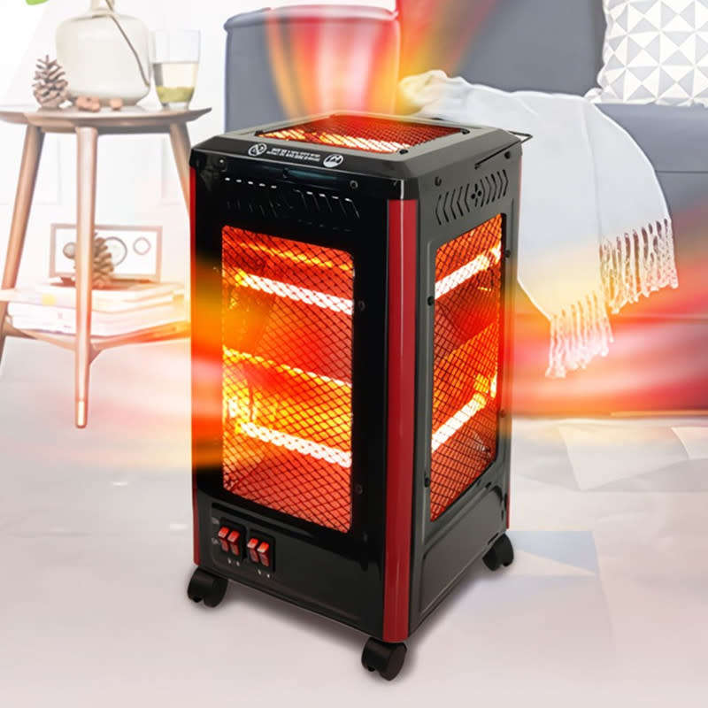 5 Directions Vertical Electric Heater Quartz Tube Electric Heater 2000W