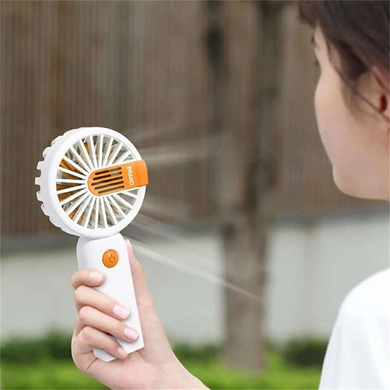 2-in-1 Silent Handheld Fan Portable