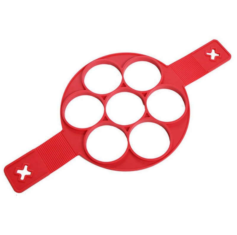 Nonstick Pancake Making Pan, Magic Pancake Mold Silicone Ring, Kitchen, Baking, Omelette