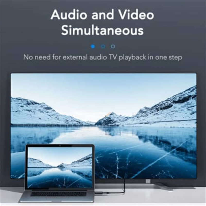 60Hz Display Port To HDMI Adapter