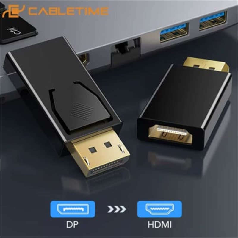 60Hz Display Port To HDMI Adapter