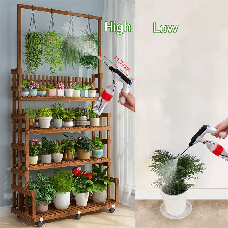 Portable Electric Garden Sprayer, Automatic Plant Sprayer with 3 Adjustable Spray Modes