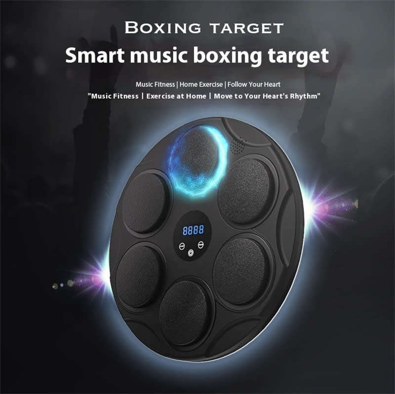 Adult Smart Electronic Music Boxing Mat Wall Mounted Smart Music Boxing Training Equipment