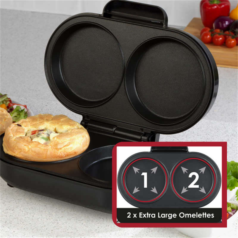 Electric Multifunctional Omelette Maker Non-Stick Pancake Pan Dual Heating Plate