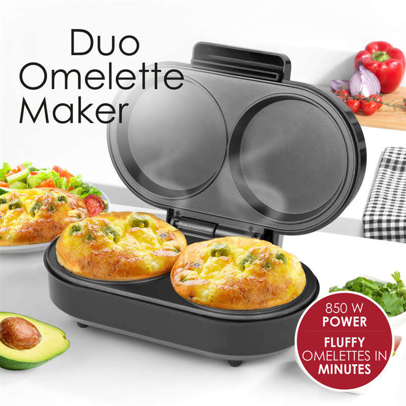 Electric Multifunctional Omelette Maker Non-Stick Pancake Pan Dual Heating Plate