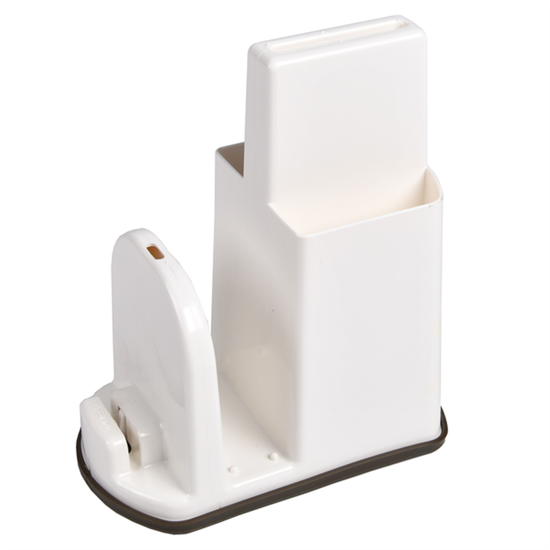 Kitchen Knife Holder with Knife Sharpener to Keep Knife Edges Sharp and Precise